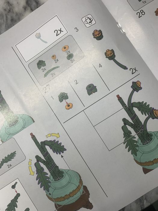 Blocos de construção (flor asiática)