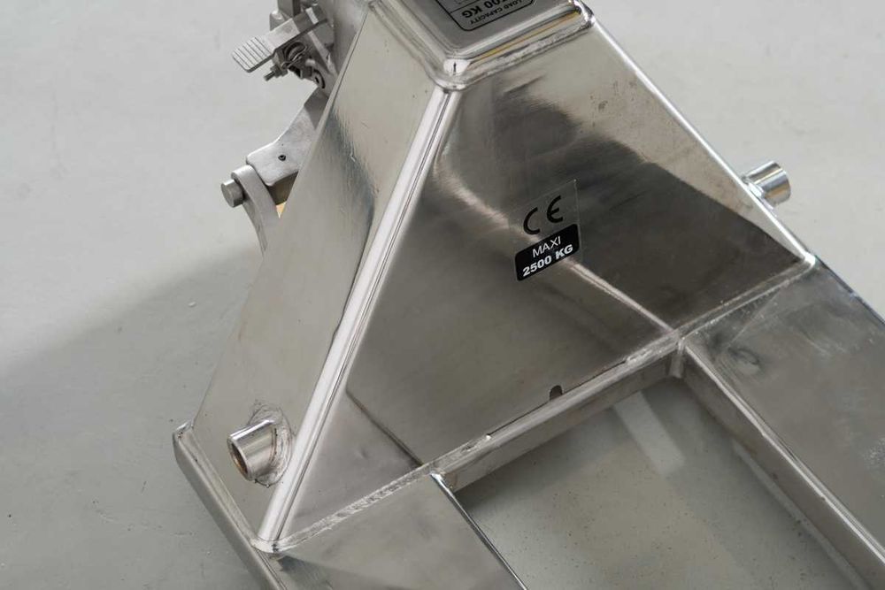 Porta-paletes manual de INOX - novo
