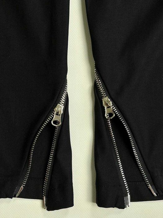 Rick Owens banana cut drkshdw клеш штаны черные кльош штани чорні M S