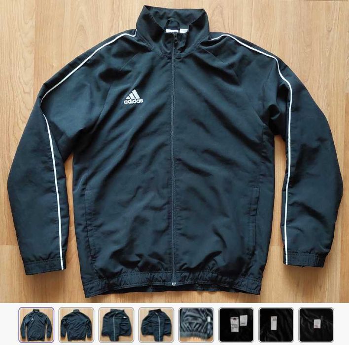 Adidas - czarna bluza dresowa CORE18 CE9042 rozm. M