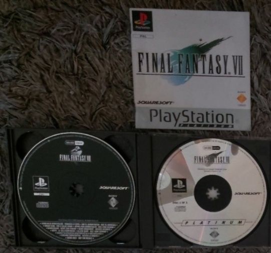 Ps1 Jogo Final Fantasy.VII Completo.