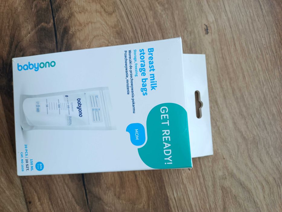 Nowe woreczki do przechowywania mrożenia pokarmu BABYONO 18 sztuk z 20