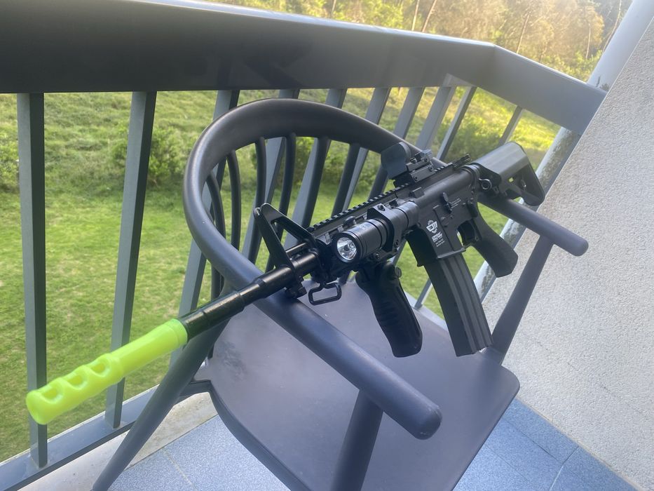 G&G CM16 com extras airsoft