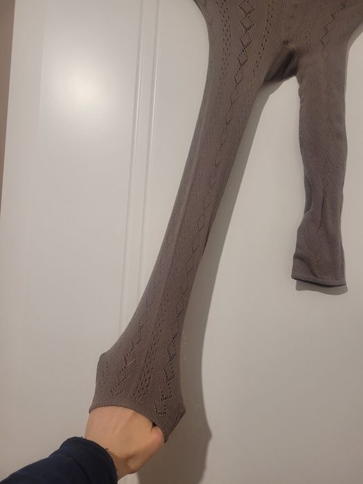 Legginsy rajstopowe Calzedonia r. 1/2 do połowy łydki ażurowe nowe