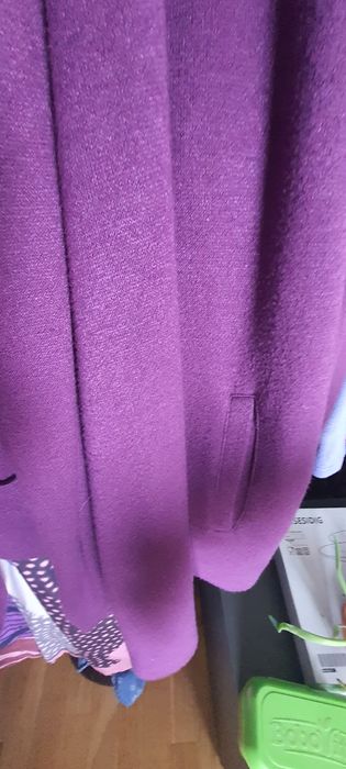 Kardigan by Insomnia Lizzy Jacket sweter grubsza dzianina fiolet. Nowy