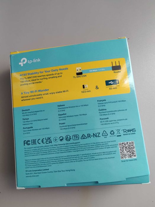 tp link  TL WN725N NANO USB pen