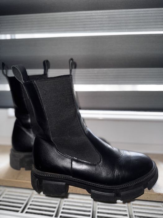 Ботинки деми (челси )женские кожа 38 р