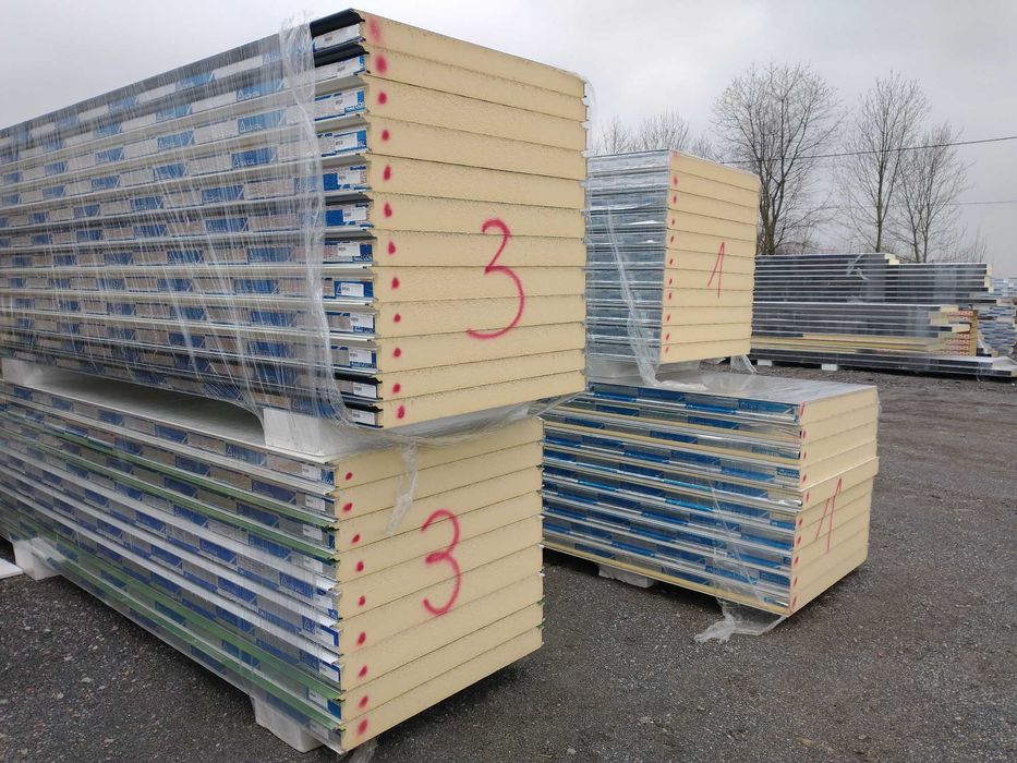 Płyty warstwowe nowe I i II gat transport