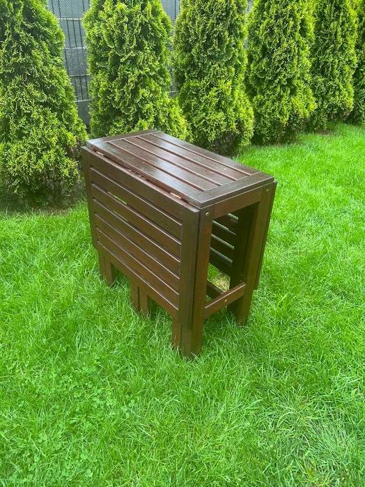 Stół i krzesła ogrodowe ikea