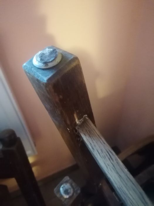 Retro krzesła dębowe