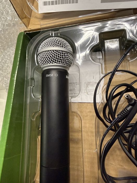 Zestaw mikrofonów bezprzewodowych Shure BLX288E/SM58-H8E