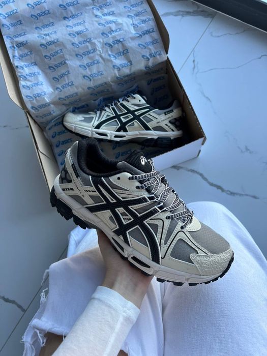 ‼️Зимові, Asics Gel-Kahana 8 GORE-TEX Beige Black White