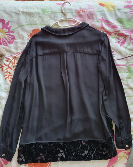 Blusa  Preta Zara