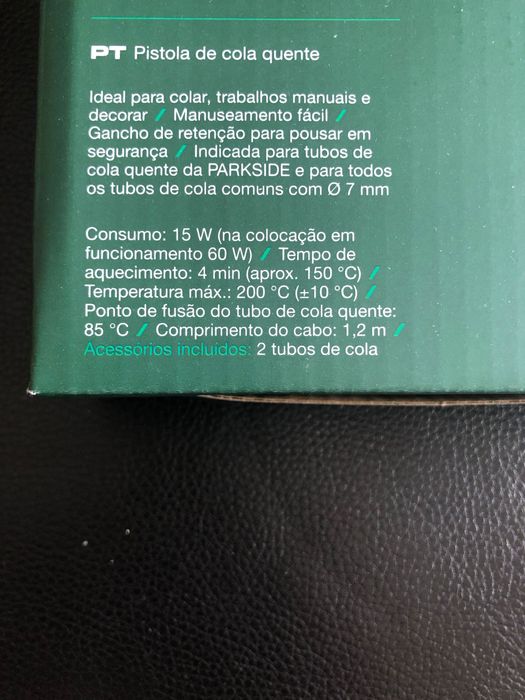 Mini pistola de cola quente Nova