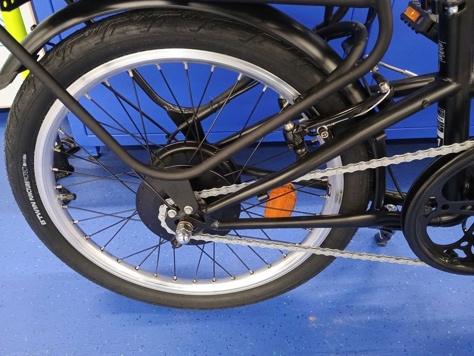 Btwin E FOLD 100 / Rower Składany Elektryczny / 2 Lata Gwarancji/2life