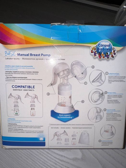 Ручний молоковідсмоктувач 
Ручний молоковідсмоктуРучний Canpol Babies