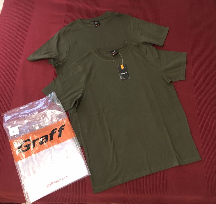 Dwa T-shirt Graff męski L