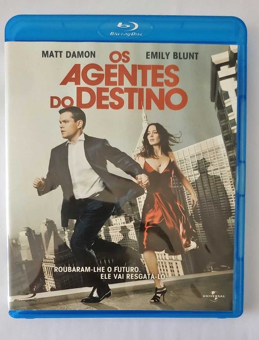Os Agentes Do Destino (The Adjustment Bureau) [2011] Blu-Ray