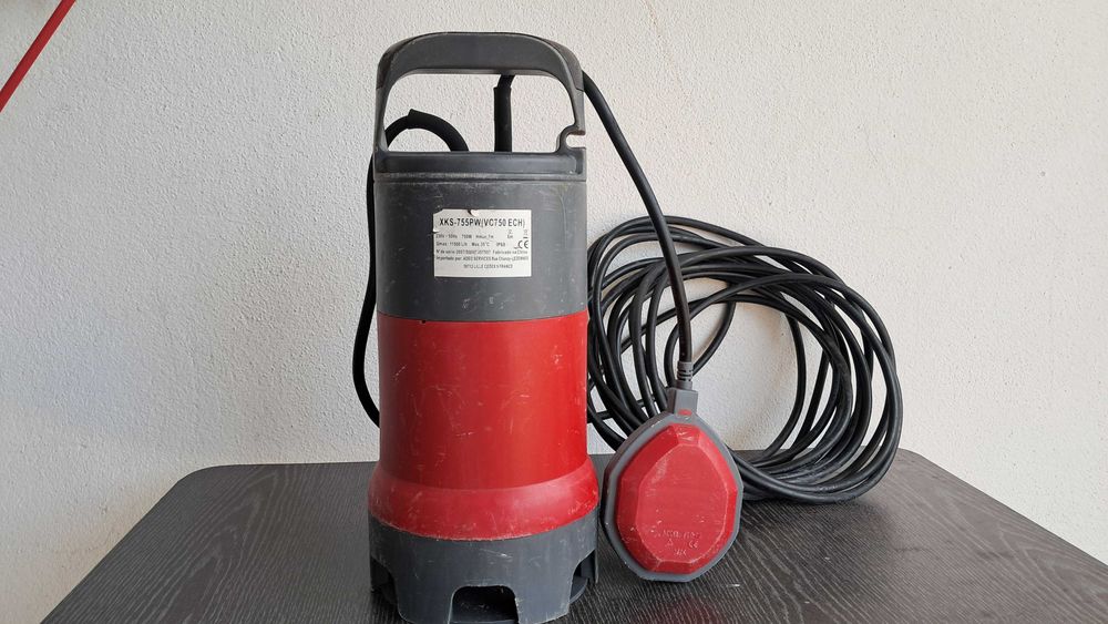 Bomba de águas sujas 750w 11500 L/h.