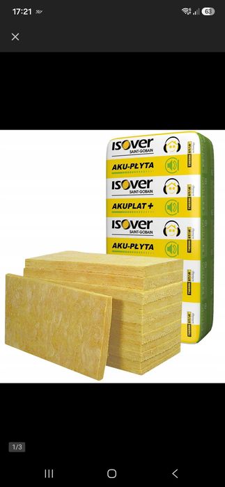 Wełna isover 10cm