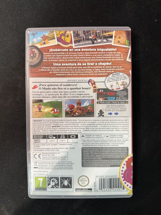 Switch Mário Odyssey