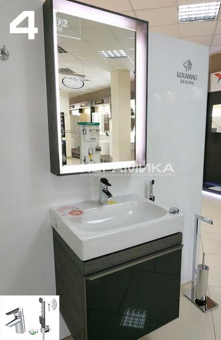 Розпродаж дорогих меблів для ванни Jacob Delafon, Villeroy Boch, Noken