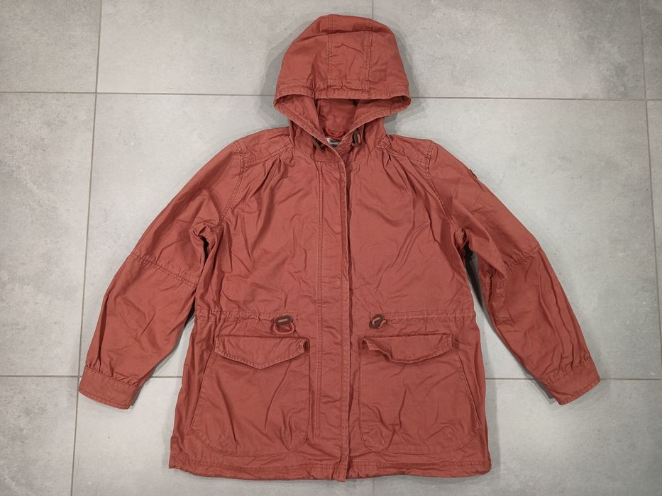 Kurtka parka damska Timberland roz. M bordowa wiosenna
