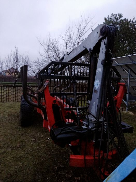 Прицеп лісовоз тракторний WEIMER WE-12D, МТЗ 82