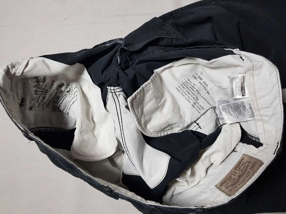 LEVI'S - Spodnie Cargo / Bojóki W36L30 pas 96 cm Super