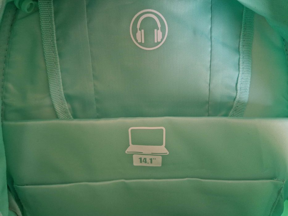 MUNICH Versátil e completa Mochila Portátil 14,1'' Esmeralda