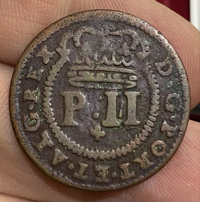 Coin III Reis of D. PEDRO II - 1699