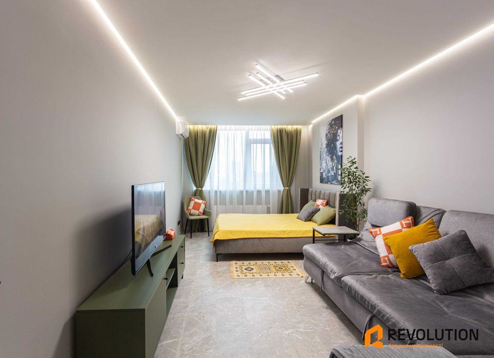 БЕЗ комісії. Оренда 1 км + кухня студія. ЖК Manhattan city. Генератор. 7 поверх