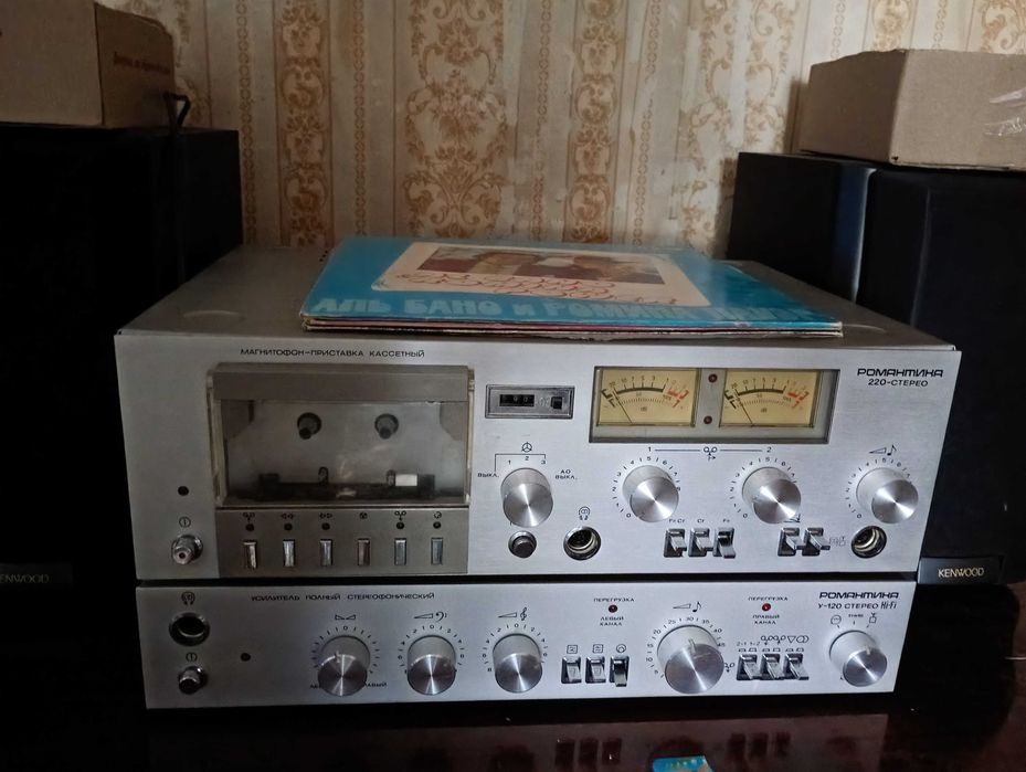 Продам усилитель и кассетную деку