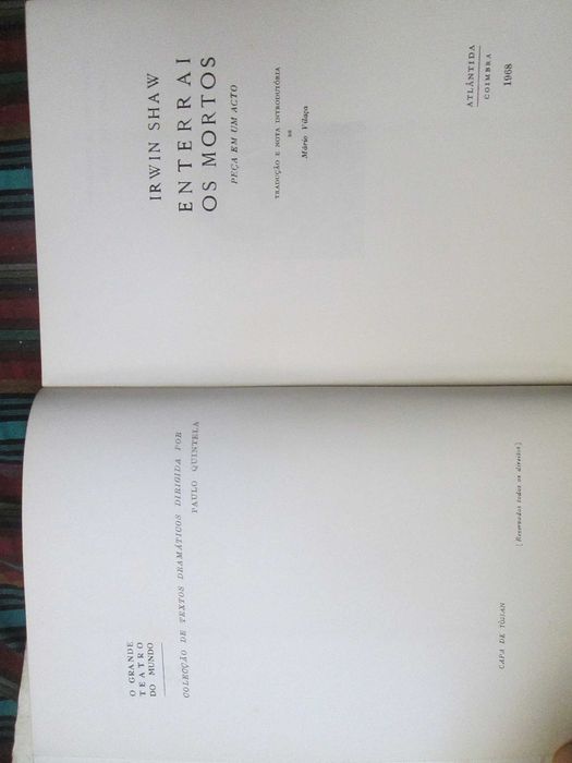 Enterrai Os Mortos 
de Irwin Shaw