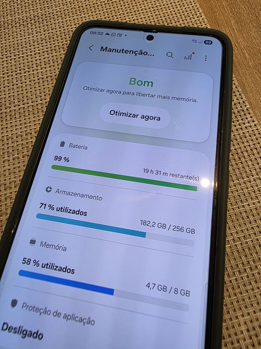 Samsung S22 256gb como novo