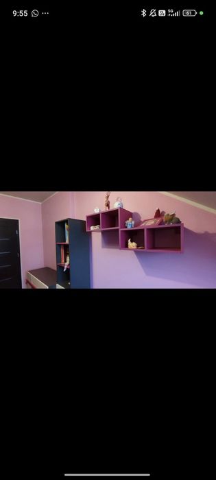 Dwie półki wiszące