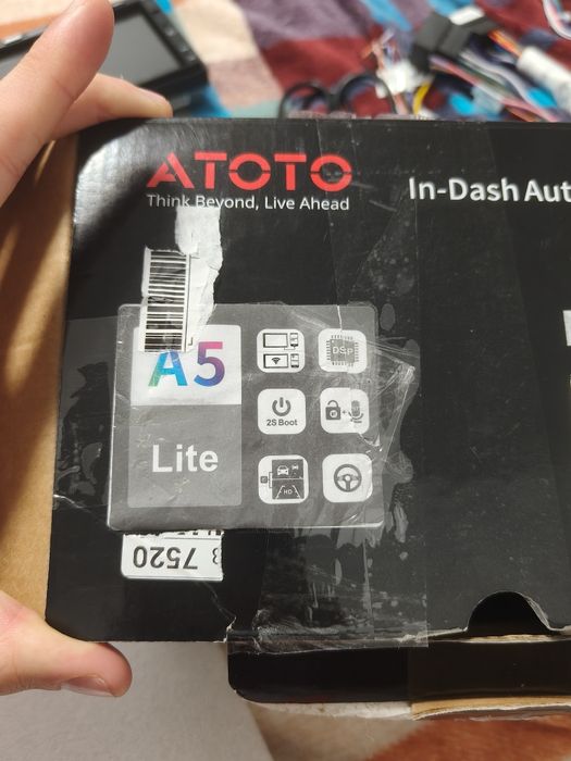 Автомагнітола 2 din atoto A5L 7 дюймів