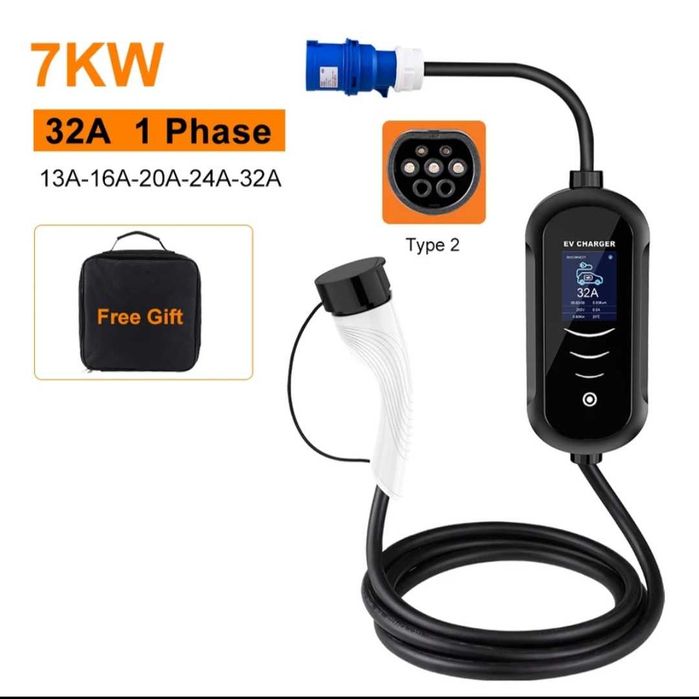 Зарядний пристрій електрокара електромобіля Зарядное устройство