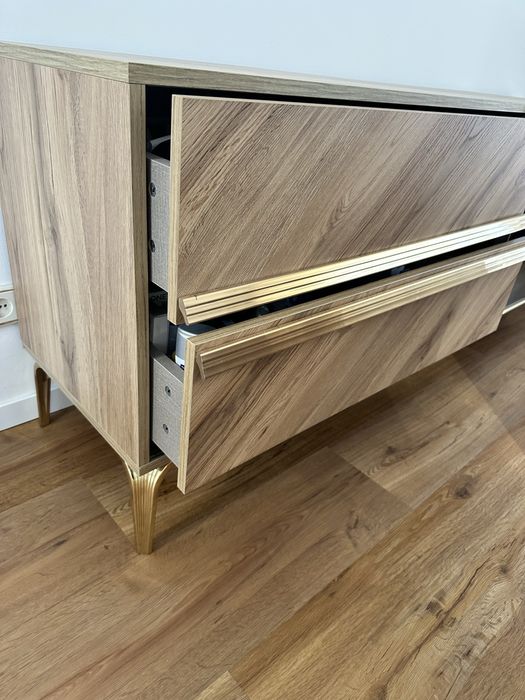 Conjunto sala: 2 aparadores + movel TV