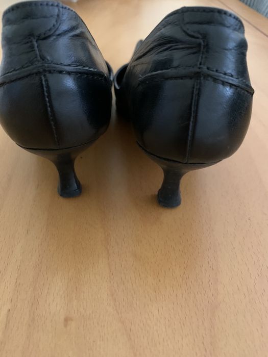 Sapato pele preto Prof