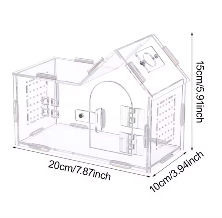 Terrarium domek prasznik gekon izopody terrarium bioaktywne