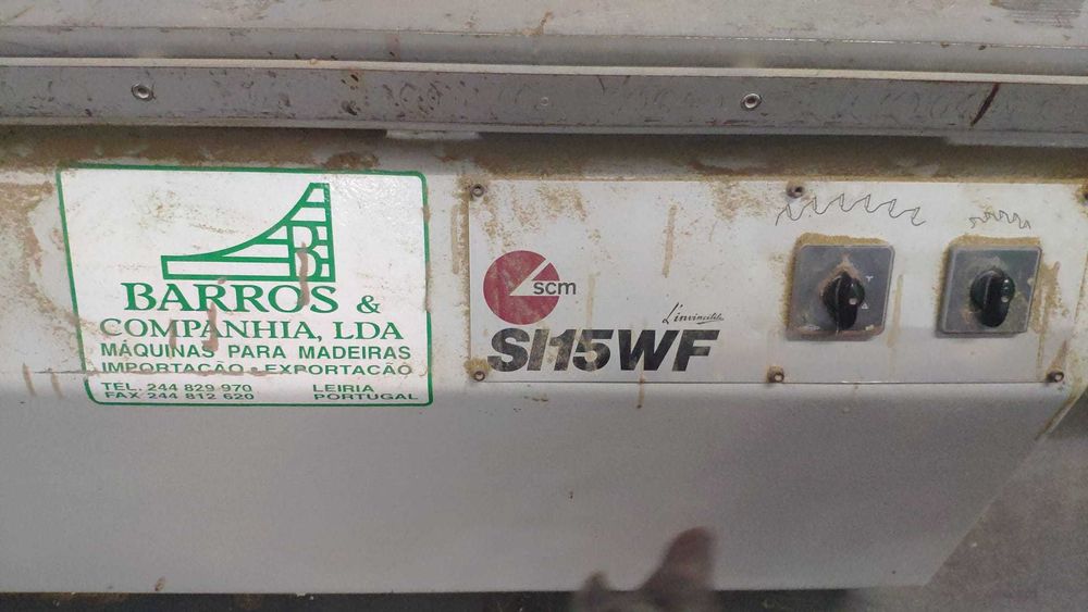 Esquadrejadora 2 motores monofásicos - carro 3m c aspirador