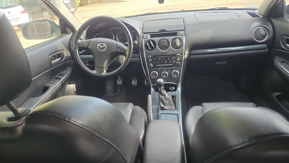 Mazda 6 2007 2.0 turbo 143cv iuc antigo 47€ pago. Proxima inspeção 2027