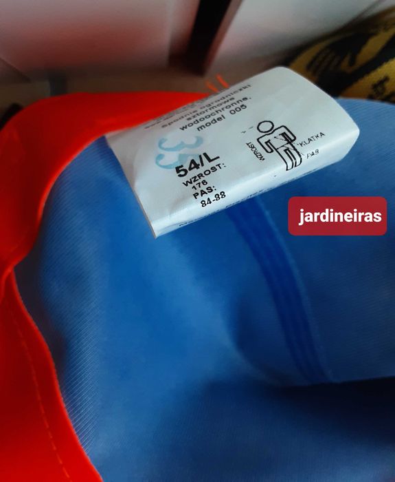 Fato Pesca da Prós Tam L/XL Novo - 100€