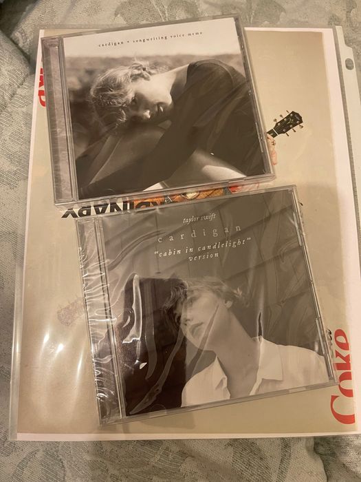 Taylor Swift cd singles raros cardigan
