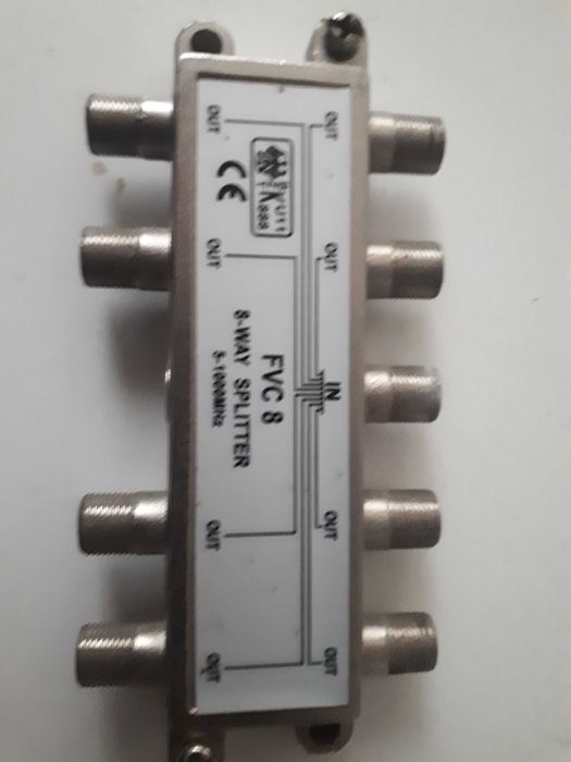 Rozgałęźnik spliter antenowy 8 way
