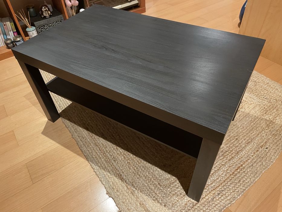 Movél TV ou mesa de centro ikea castanho-preto 90x55x45cm