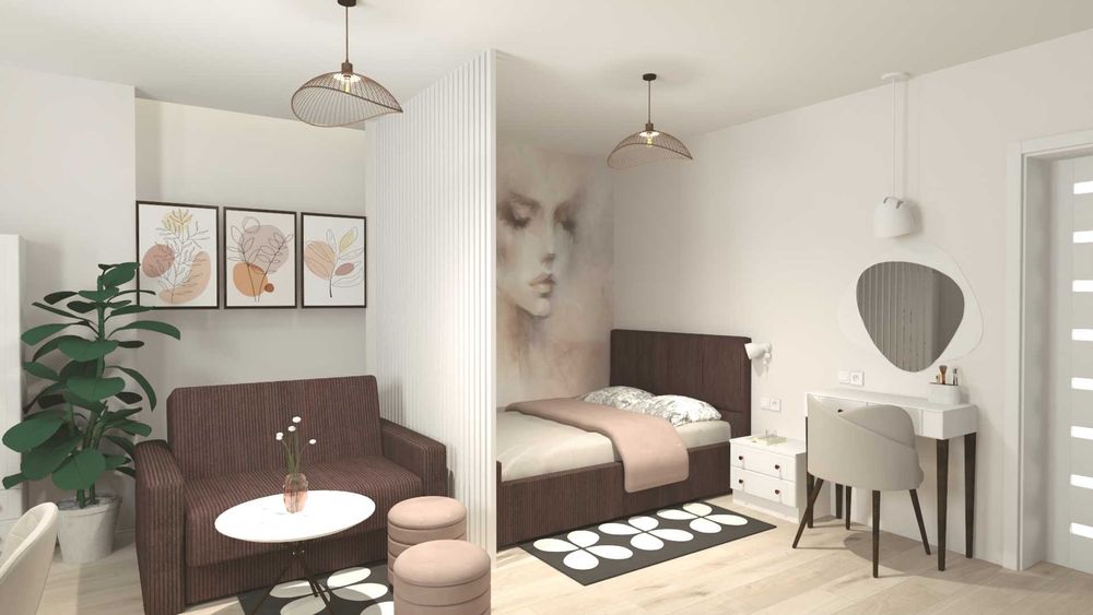 Projekt 3D sypialni