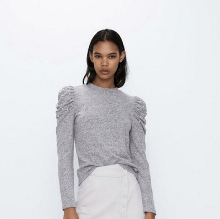 Свитер лонгслив zara