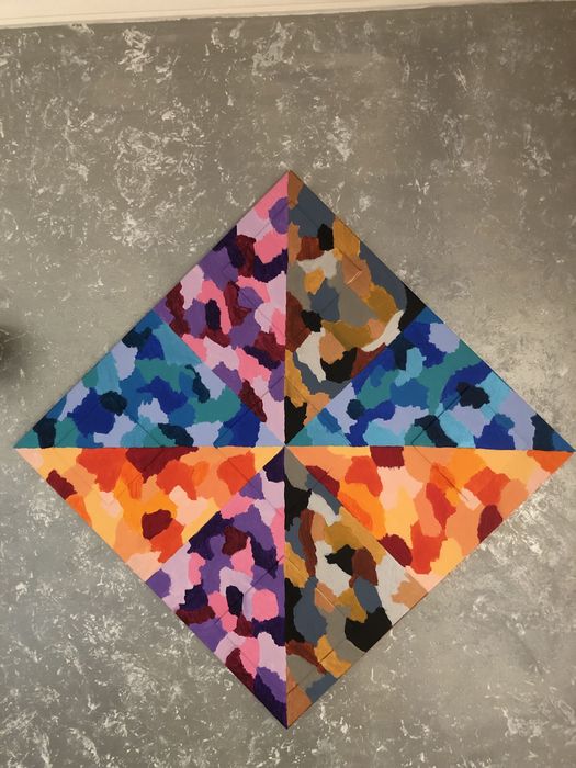 Tela de pintura acrilica